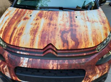 Car Wrapping Verona - Rivestimento auto effetto ruggine Verona - Isovem Pellicole